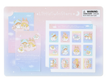 Load image into Gallery viewer, Little Twin Stars Sticker Set (Fluffy Fancy Series)
