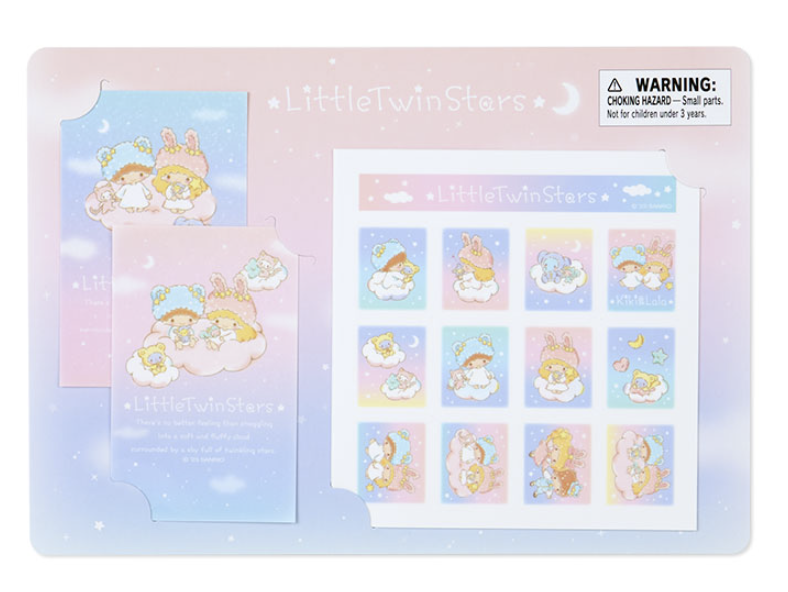 Little Twin Stars Sticker Set (Fluffy Fancy Series)