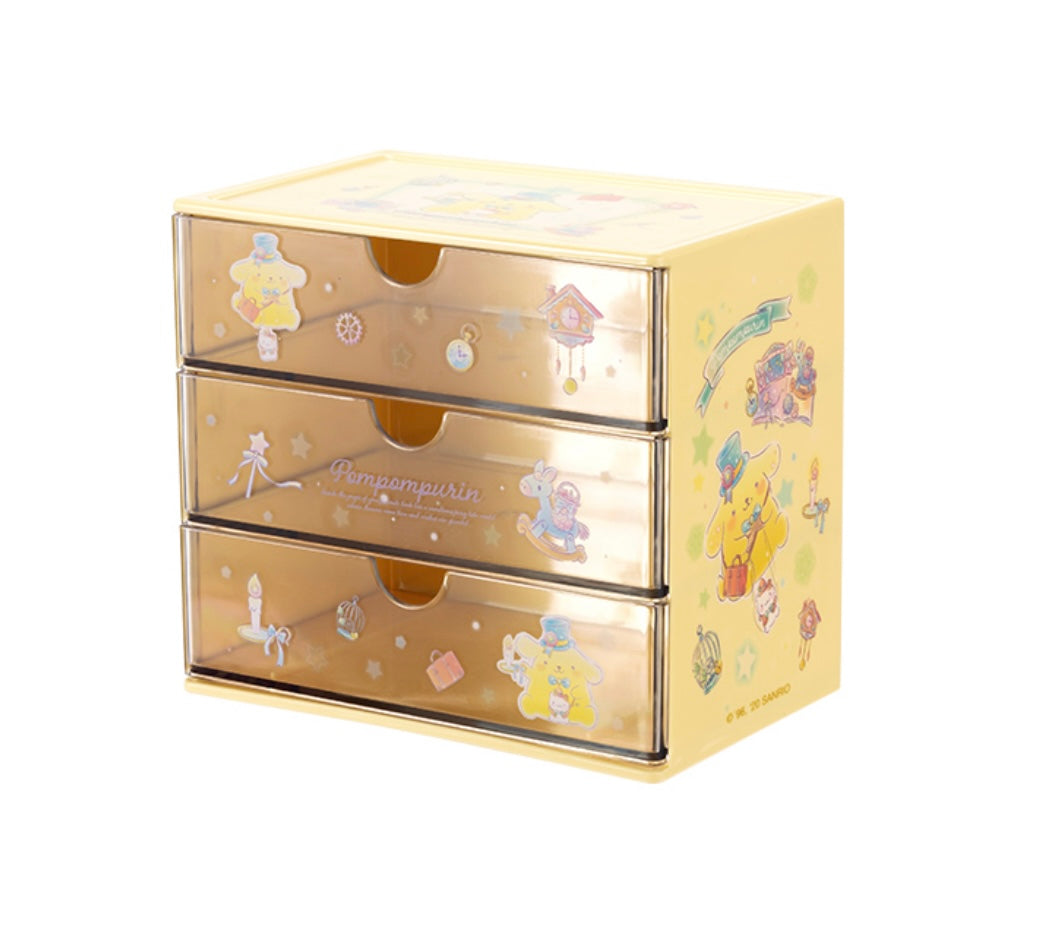 Sanrio 3-Drawers Chest (Rare Find)