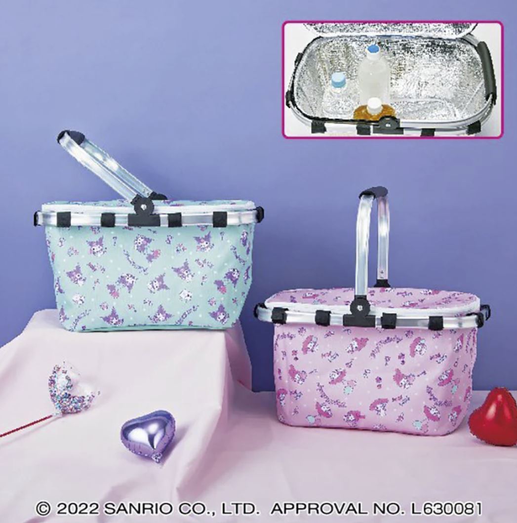 My Melody and Kuromi Insulated Basket