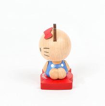 Load image into Gallery viewer, Hello Kitty Wooden Bobble Head
