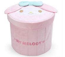 Load image into Gallery viewer, Sanrio Characters Round Face Storage Box : My Melody, Kuromi
