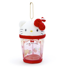 Load image into Gallery viewer, Summer Cup style Zipped Pouch with chain (Hello Kitty, Kuromi, My Melody, Cinnamoroll)
