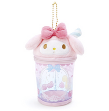 Load image into Gallery viewer, Summer Cup style Zipped Pouch with chain (Hello Kitty, Kuromi, My Melody, Cinnamoroll)
