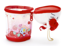 Load image into Gallery viewer, Summer Cup style Zipped Pouch with chain (Hello Kitty, Kuromi, My Melody, Cinnamoroll)
