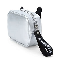 Load image into Gallery viewer, Kuromi Mini Shoulder Bag or Die Cut Pouch (2022 Monotone Series - Japan Exclusive)
