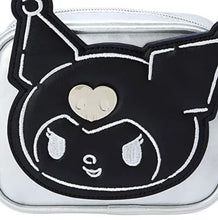 Load image into Gallery viewer, Kuromi Mini Shoulder Bag or Die Cut Pouch (2022 Monotone Series - Japan Exclusive)
