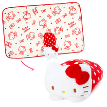 Load image into Gallery viewer, Sanrio Characters Soft Blanket with Plush Case
