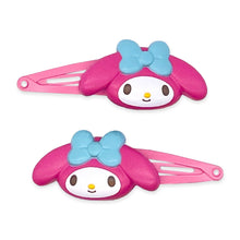 Load image into Gallery viewer, Sanrio Character Mascot Hair Clips 2-Pcs Set (New 2022)
