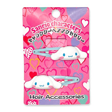 Load image into Gallery viewer, Sanrio Character Mascot Hair Clips 2-Pcs Set (New 2022)
