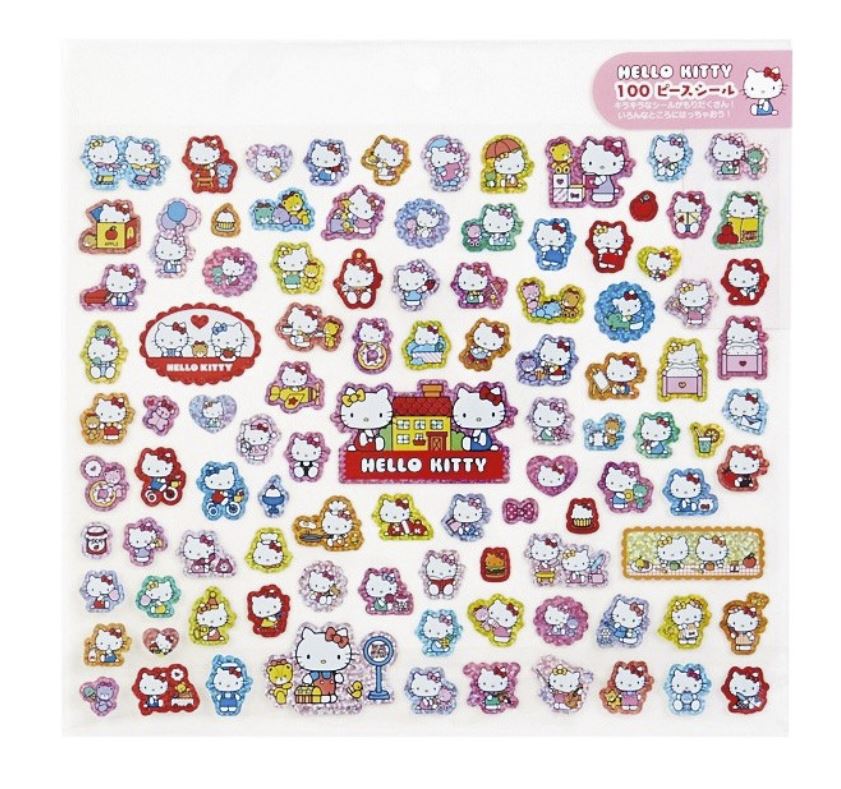 Hello Kitty / My Melody Holographic Sticker Sheet