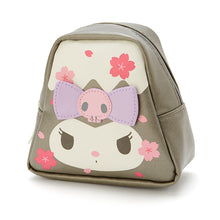 Load image into Gallery viewer, Kuromi Hello Kitty Pompompurin Pouch in Sakura Fuji Mountain Style
