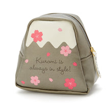 Load image into Gallery viewer, Kuromi Hello Kitty Pompompurin Pouch in Sakura Fuji Mountain Style
