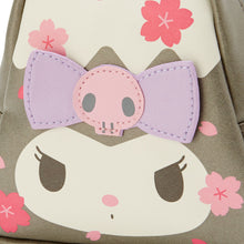 Load image into Gallery viewer, Kuromi Hello Kitty Pompompurin Pouch in Sakura Fuji Mountain Style
