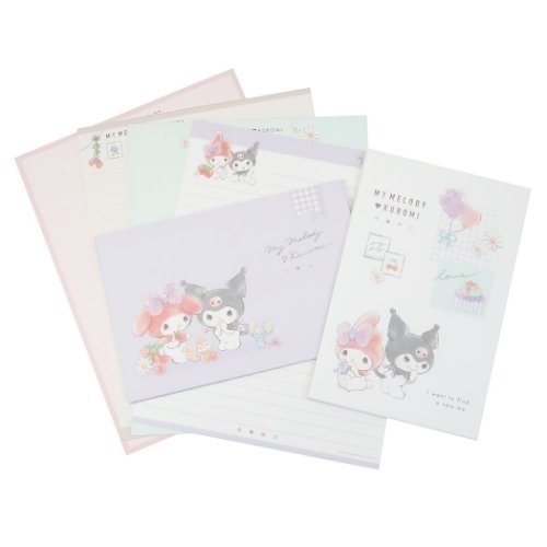 Sanrio My Melody and Kuromi Letter Set (2021)