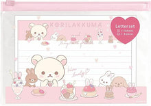 Load image into Gallery viewer, San-X Rilakkuma Letter Set
