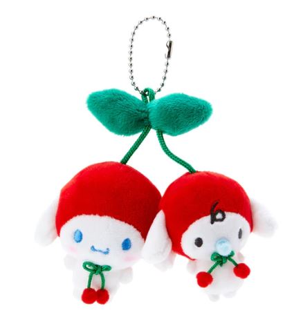 Sanrio Spring Cherry Brooch / Keychain Mascot Keychain