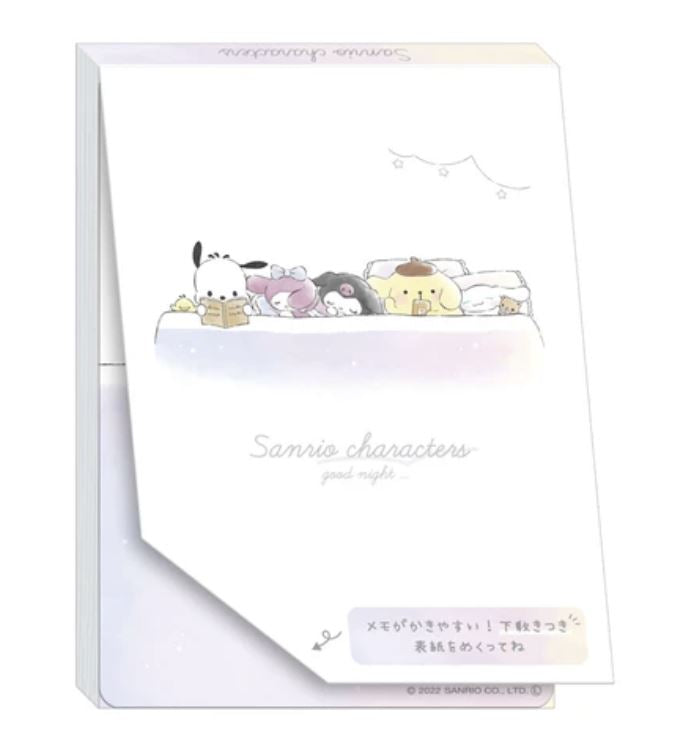 Sanrio Characters Note Pad (Japan Edition 2022)