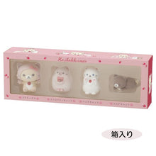 Load image into Gallery viewer, Korilakkuma Strawberry Cats - NyanNyan Figure Set San-X Rilakkuma
