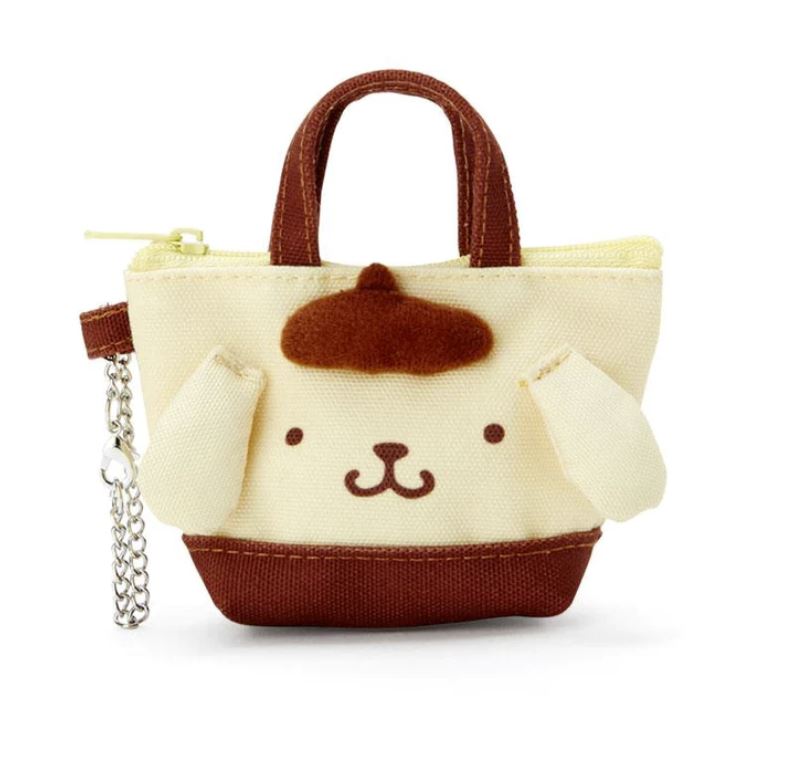 Sanrio Character Mini Tote with Keychain