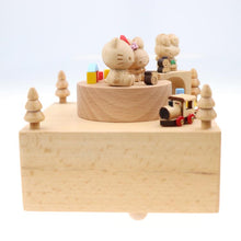 Load image into Gallery viewer, Hello Kitty &amp; Friends Wooden Music Box
