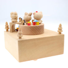 Load image into Gallery viewer, Hello Kitty &amp; Friends Wooden Music Box
