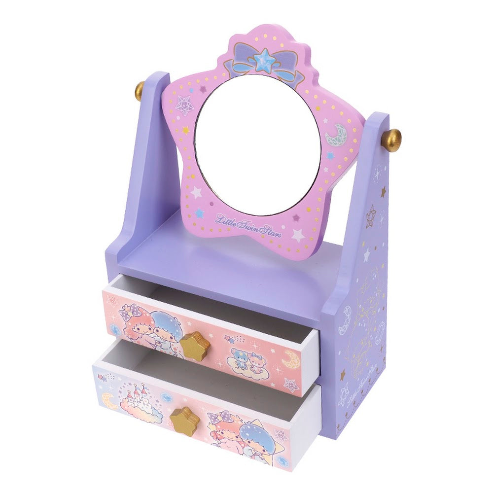 Little Twin Stars Wooden Jewelry Box