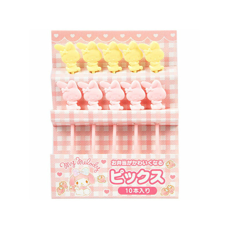 My Melody and Hello Kitty D-Cut Picks (Japan Edition)