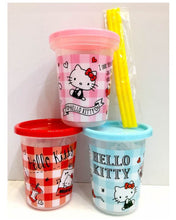 Load image into Gallery viewer, Hello Kitty Plastic Plate and Cup Set
