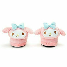 Load image into Gallery viewer, Hello Kitty/My Melody Face Plush Slipper
