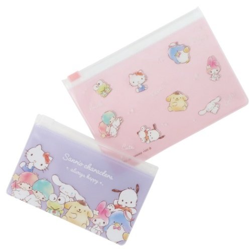 Sanrio Vinyl Flat Pouch Set