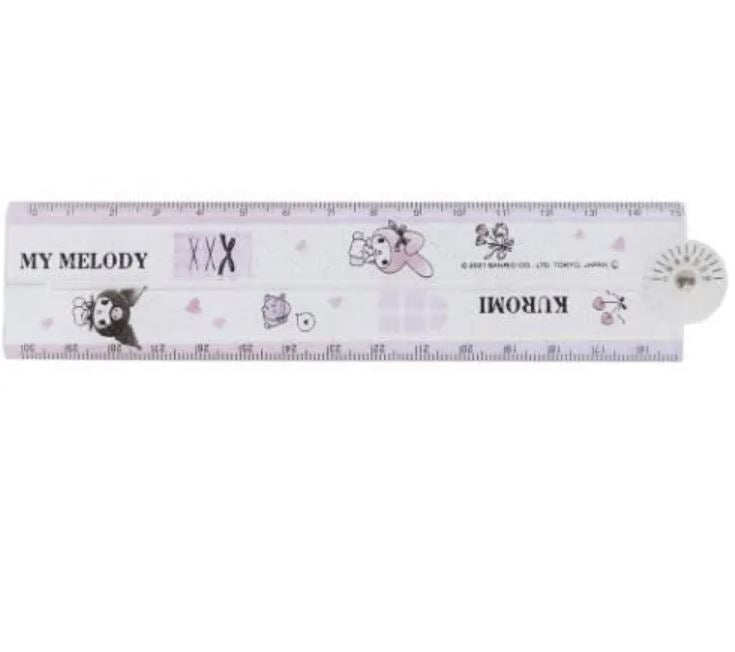 Sanrio My Melody x Kurmoi Folding Ruler