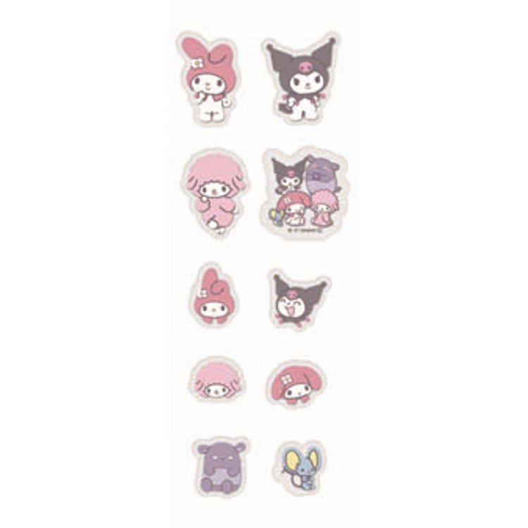 Kuromi Stickers Set Onegai My Melody • Aesthetic Shop