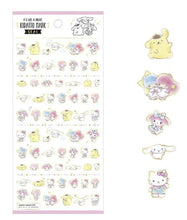 Load image into Gallery viewer, It&#39;s Like a Dream Kiratto Mark Stickers Seals (Sanrio Characters, Kuromi &amp; Melody)
