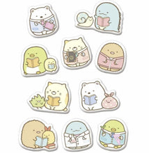 Load image into Gallery viewer, Sumikko Gurashi Gakuen Marshmallow Sticker Set (2021)
