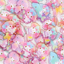 Load image into Gallery viewer, Sanrio Character T-shirt Sticker Flakes Pack
