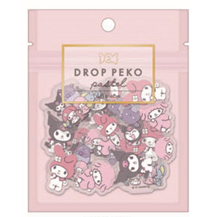 My Melody and Kuromi Gel Sticker Pack (48 pcs) Sanrio