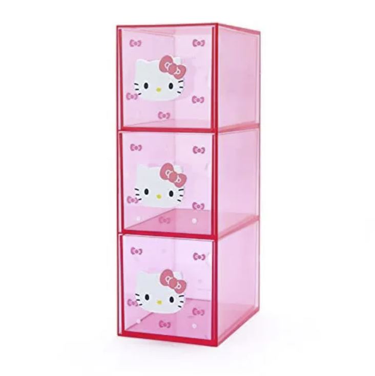 Sanrio Mini Desktop 3 Drawers Chest