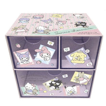 Load image into Gallery viewer, Sanrio 3-Drawer Chest (Kuromi, Sanrio Characters)
