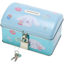 Load image into Gallery viewer, Sanrio Tin Coin Bank (with Lock)
