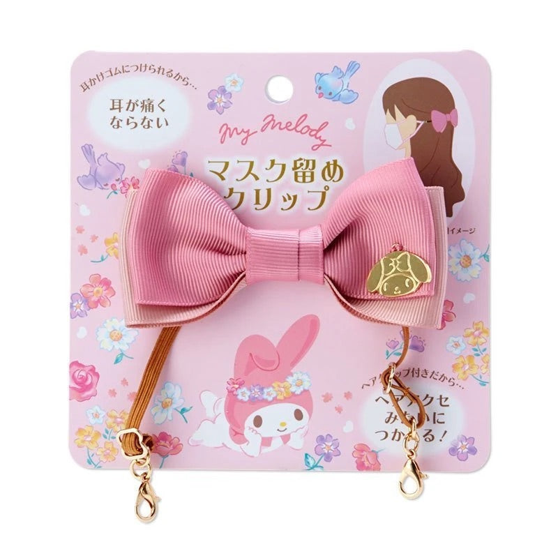 Kuromi / My Melody Bow Hair Clip