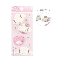 Load image into Gallery viewer, Sanrio Cogimyun Fluffy Sticker Sheet
