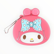 Load image into Gallery viewer, My Melody Silicon Coin Purse Keychain
