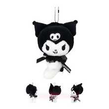 Load image into Gallery viewer, Sanrio Kuromi × Dolly Mix Mascot Plushie with Strap (2022)
