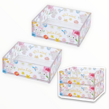 Load image into Gallery viewer, Sanrio Clear Stackable Trays (2 pc set) (Kuromi, Cinnamoroll, My Melody, Hello Kitty)
