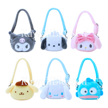 Load image into Gallery viewer, Sanrio Plush Accessories- Crossbody Bag
