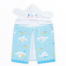 Load image into Gallery viewer, Sanrio Character Bath Towel with Hood
