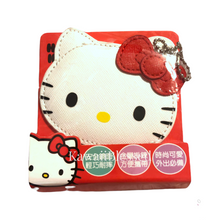 Load image into Gallery viewer, Sanrio Hello Kitty Mirror with Faux Leather holder
