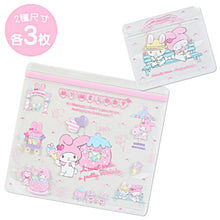 Load image into Gallery viewer, Sanrio Reusable Zip Bag Set (6 pcs)
