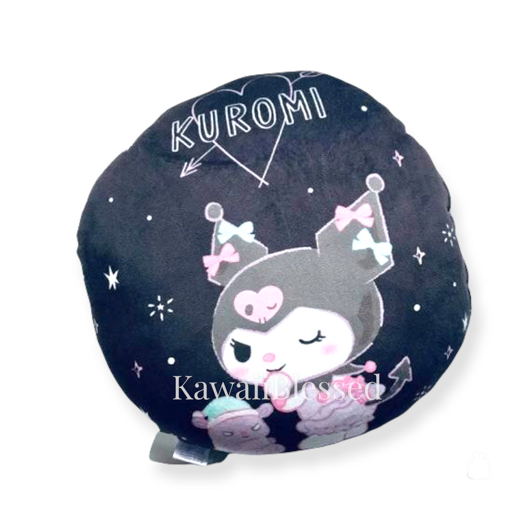 Kuromi Round Cushion